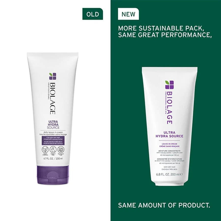 Biolage Ultra Hydra Source Leave-In Cream 6.8OZ \ 200ML | Very Dry Hair