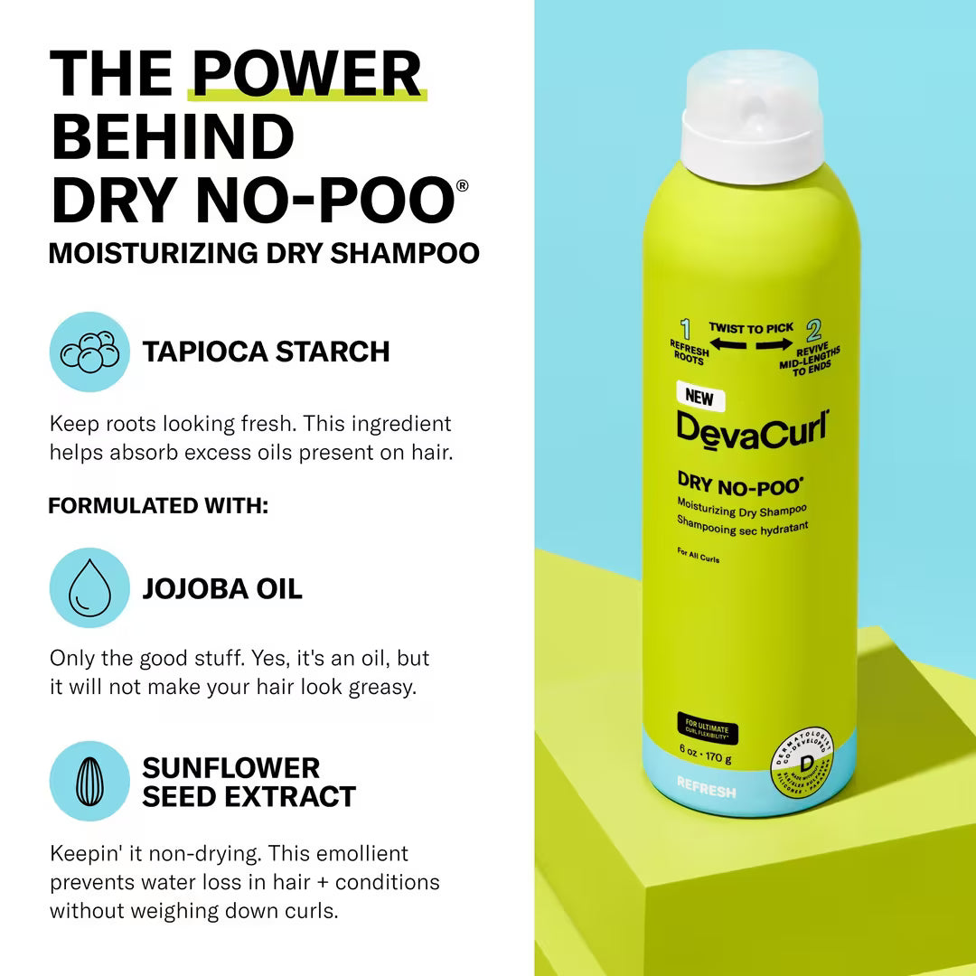 DevaCurl Dry No-Poo Moisturizing Dry Shampoo 170ML / 6OZ