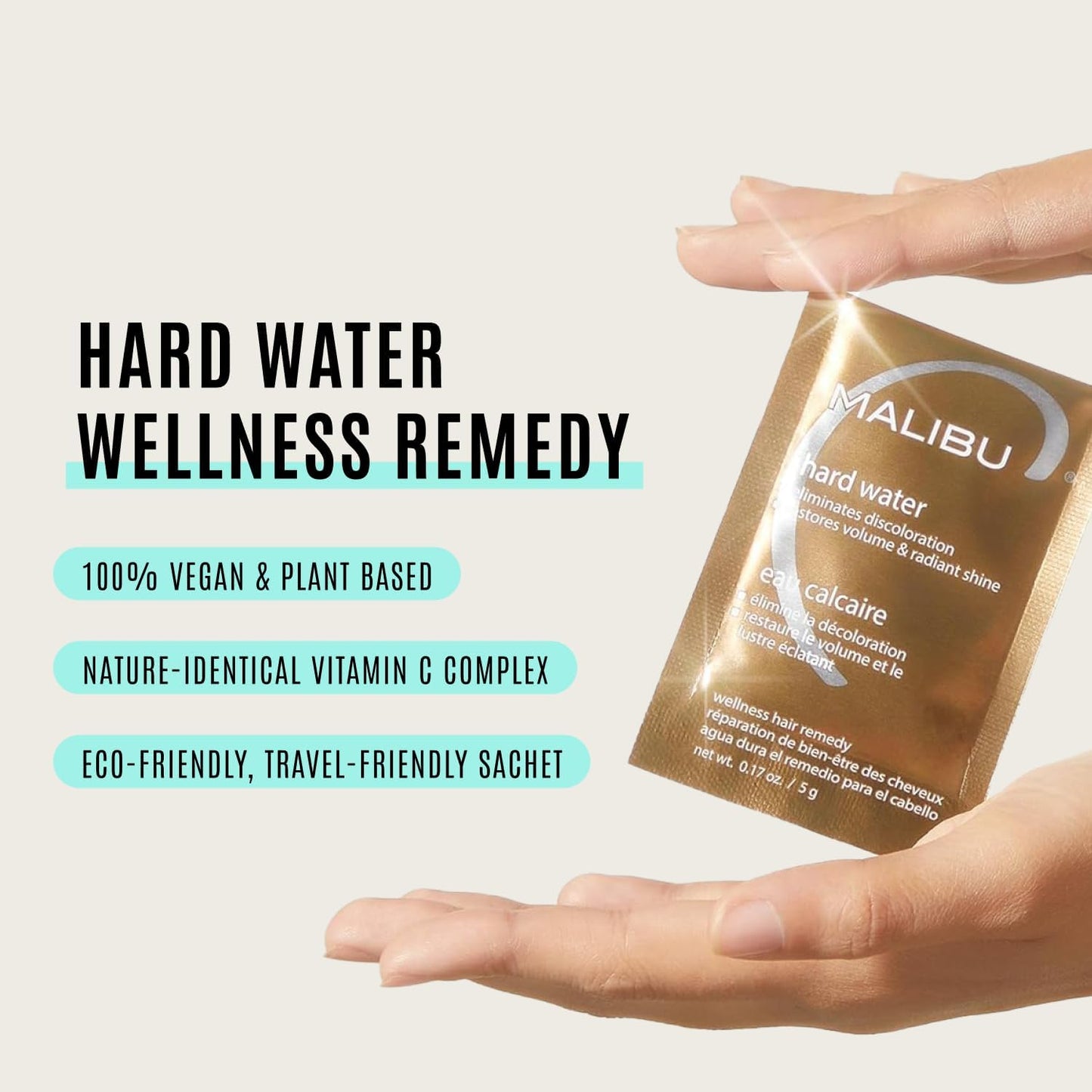 Malibu C Hard Water Remedy Packet, 5g / .17oz