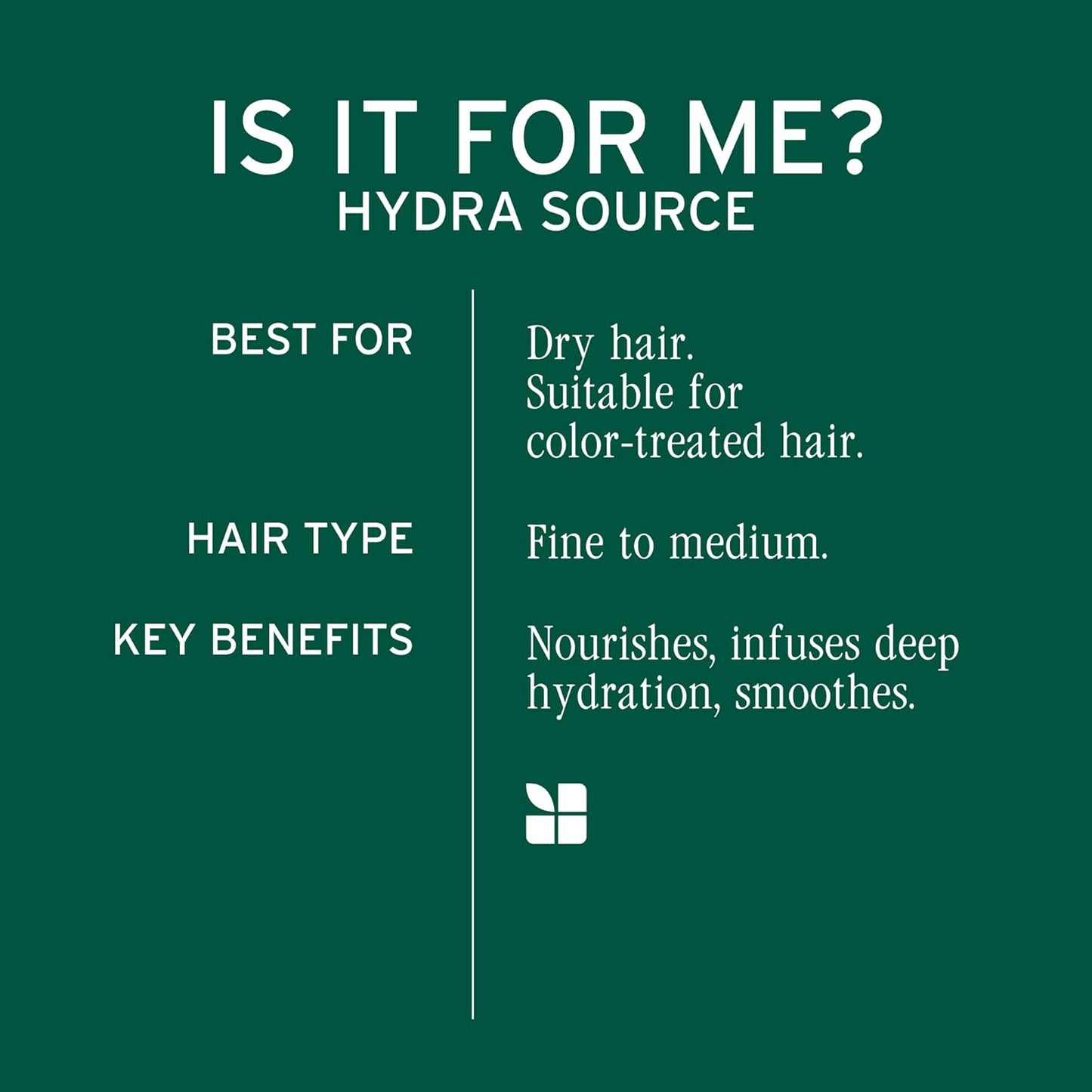 Biolage Hydra Source Shampoo | Dry Hair