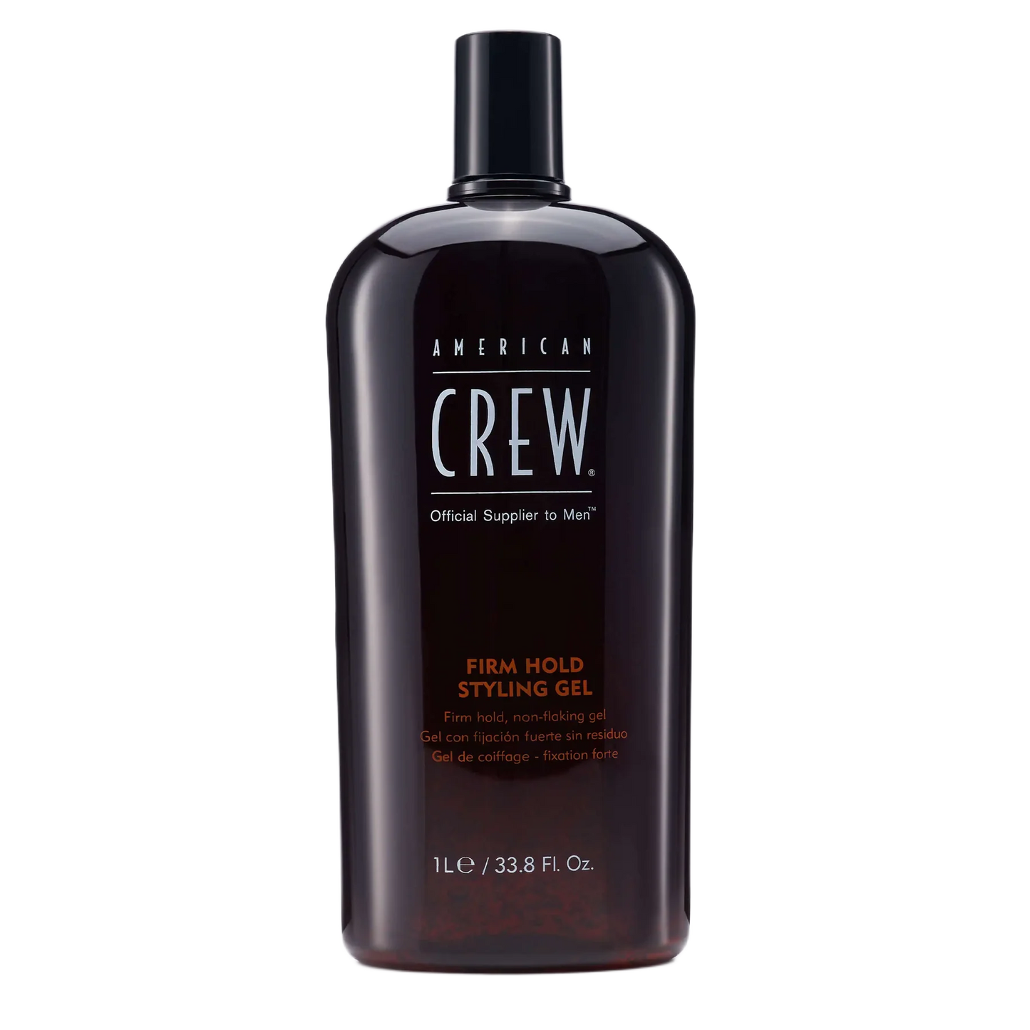 American Crew styling gel bottle on a white background