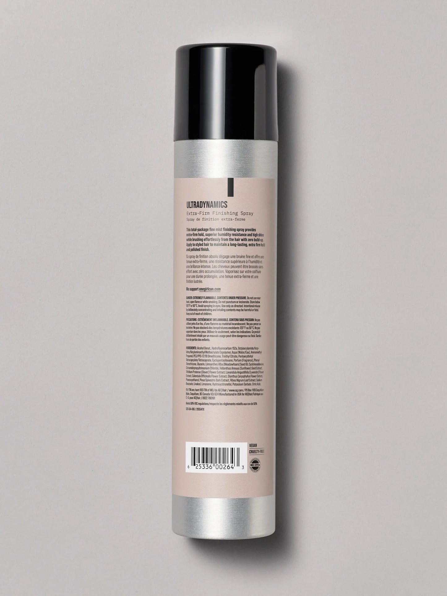 AG Ultradynamics Extra Firm Finishing Spray Back