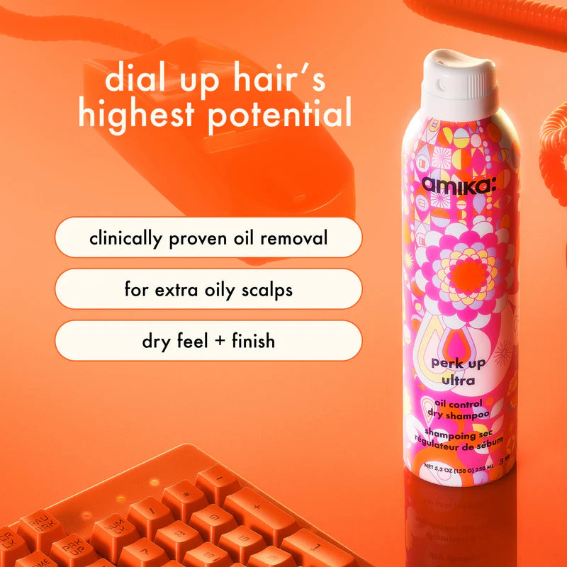Amika Perk Up Ultra Oil Control Dry Shampoo 5.3 oz