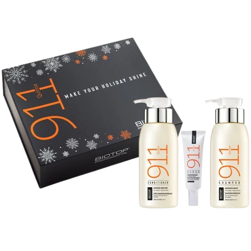 Biotop 911 Quinoa Shine Trio Shampoo, Conditioner and Serum