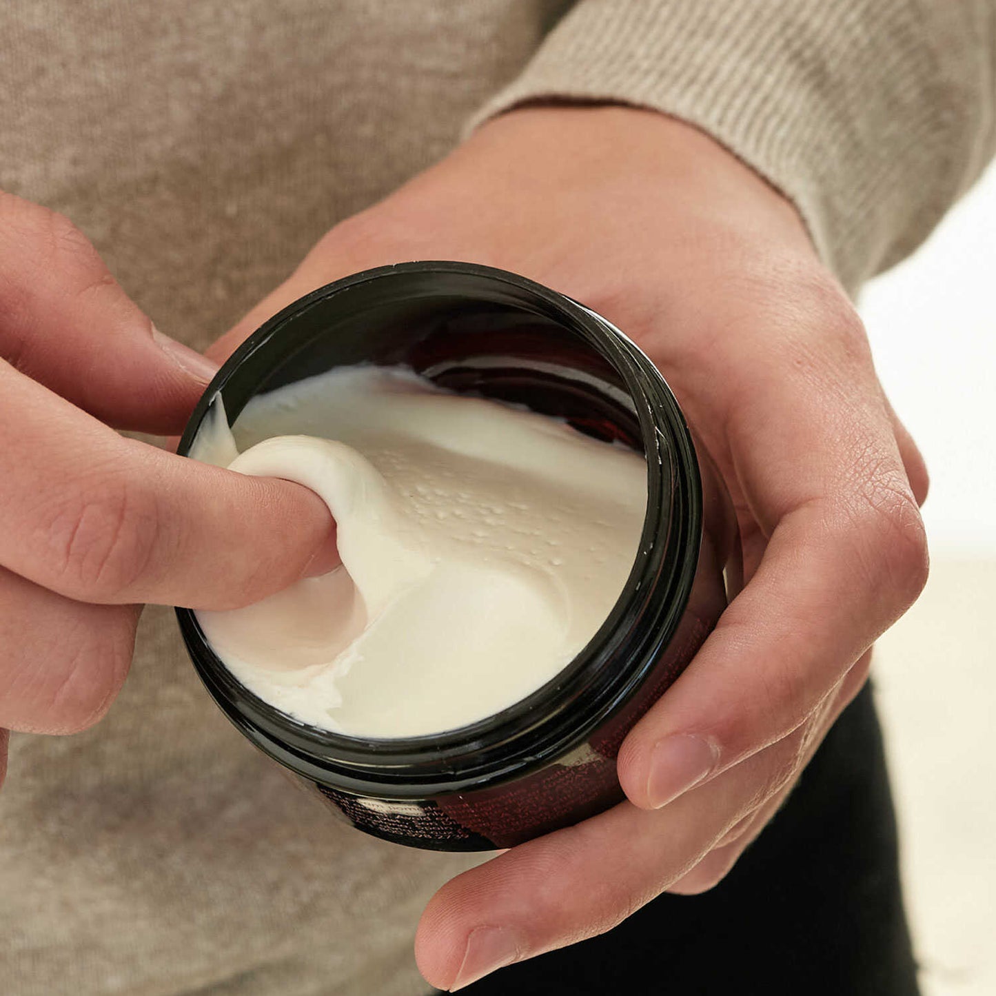 American Cream Pomade Texture