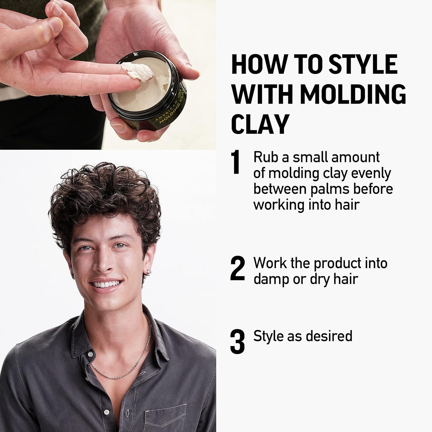American Crew Molding Clay How To Use