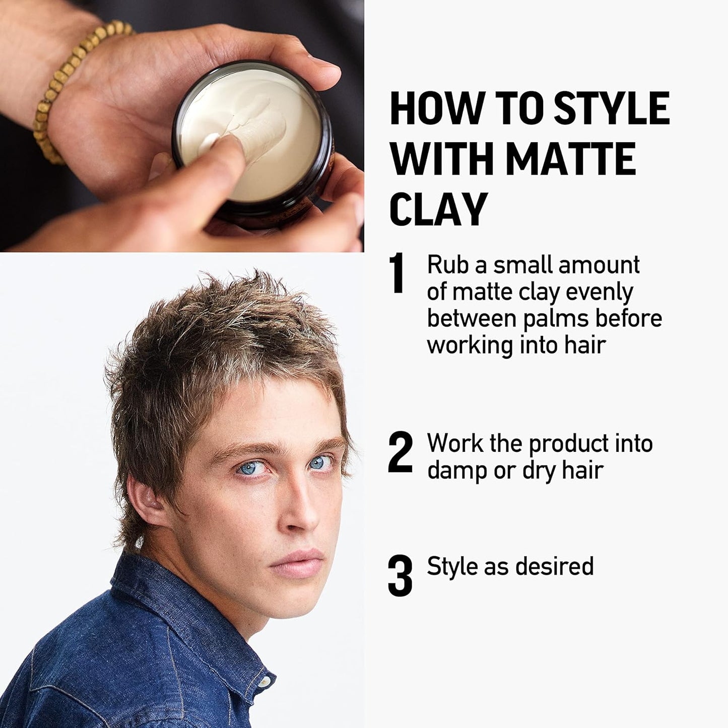 American Crew Matte Clay How To Use