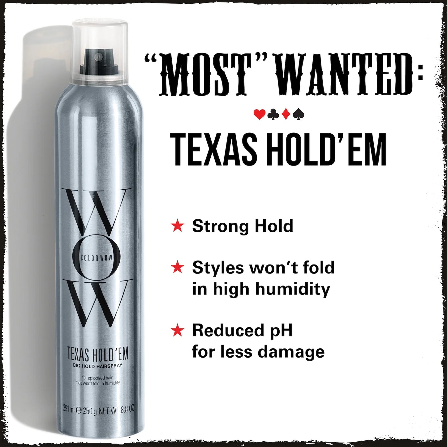 Color Wow Texas hold'Em Hair About