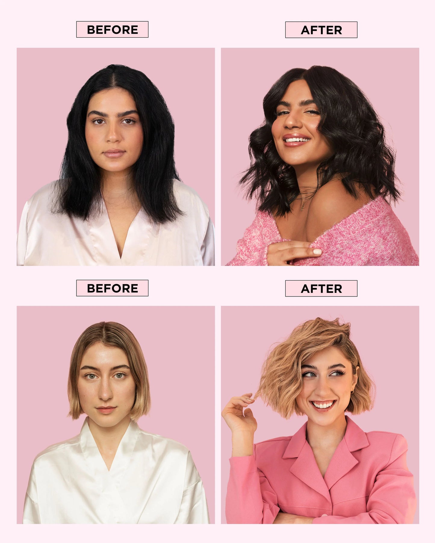 DesignME Puff.ME Volumizing Conditioner Before & After