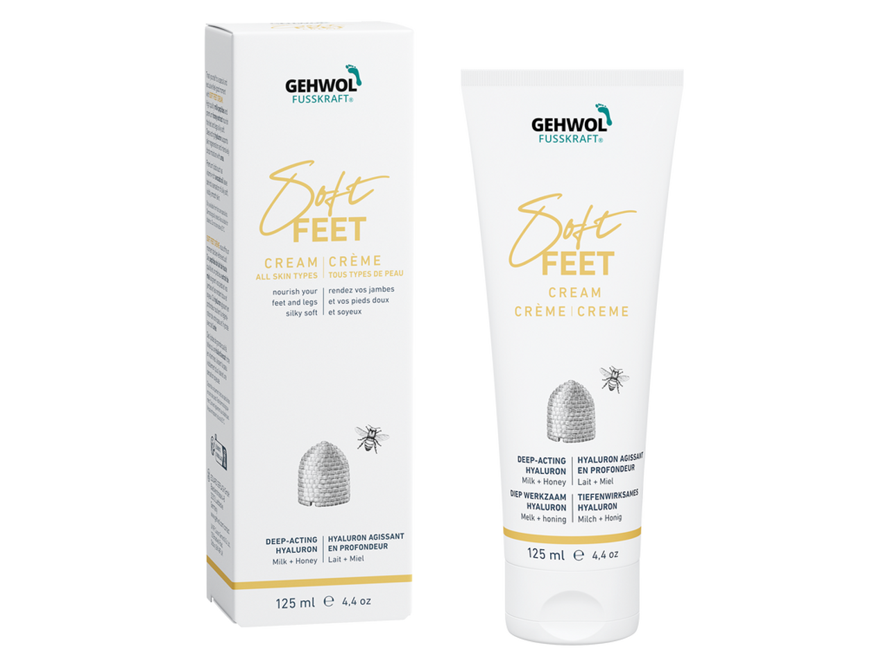 Gehwol Fusskraft Soft Feet Cream new packaging 125m