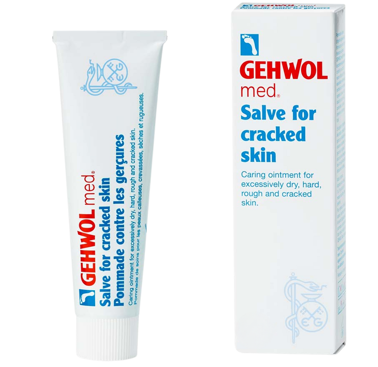 Gehwol Med Salve, Cracked Skin Restoring Smoothness & Elasticity 75ml