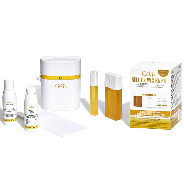 Gigi Roll-On Waxing Kit for Face & Body