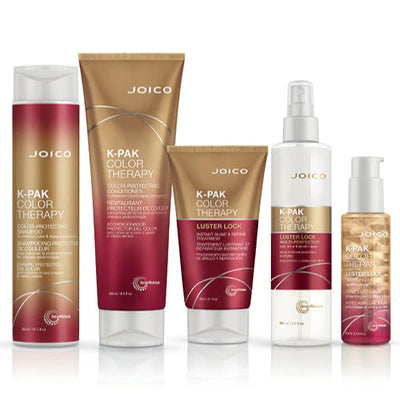Joico K-Pak color Therapy Collection including shampoo, conditioner, mask, leave in treatment and gloss
