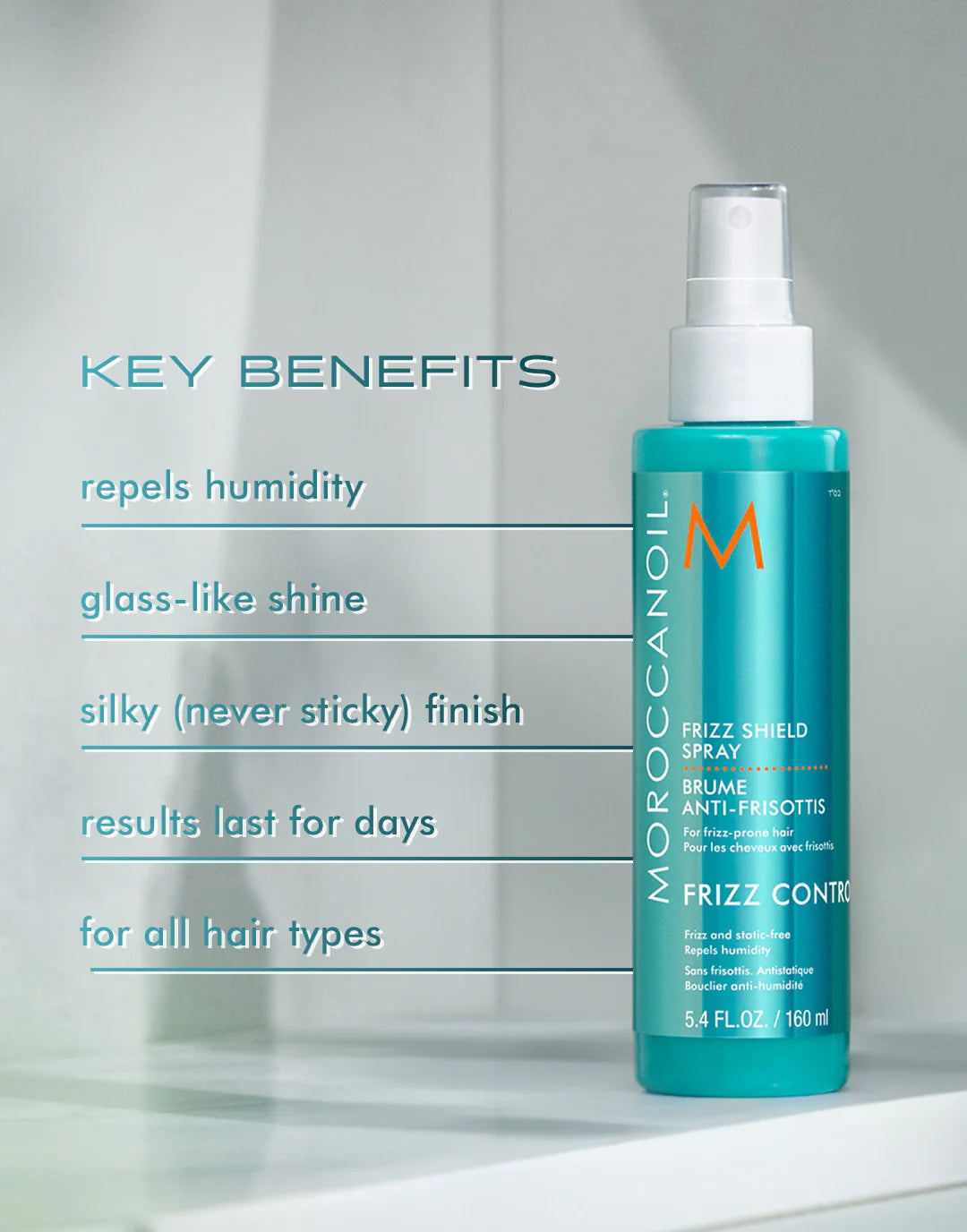 Moroccanoil Frizz shield Spray Benefits
