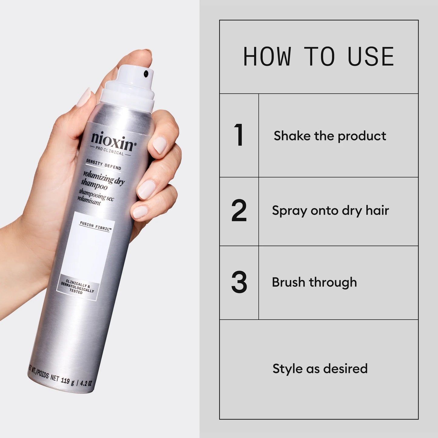 Nioxin Volumizing Dry Shampoo, 119G / 4.2OZ