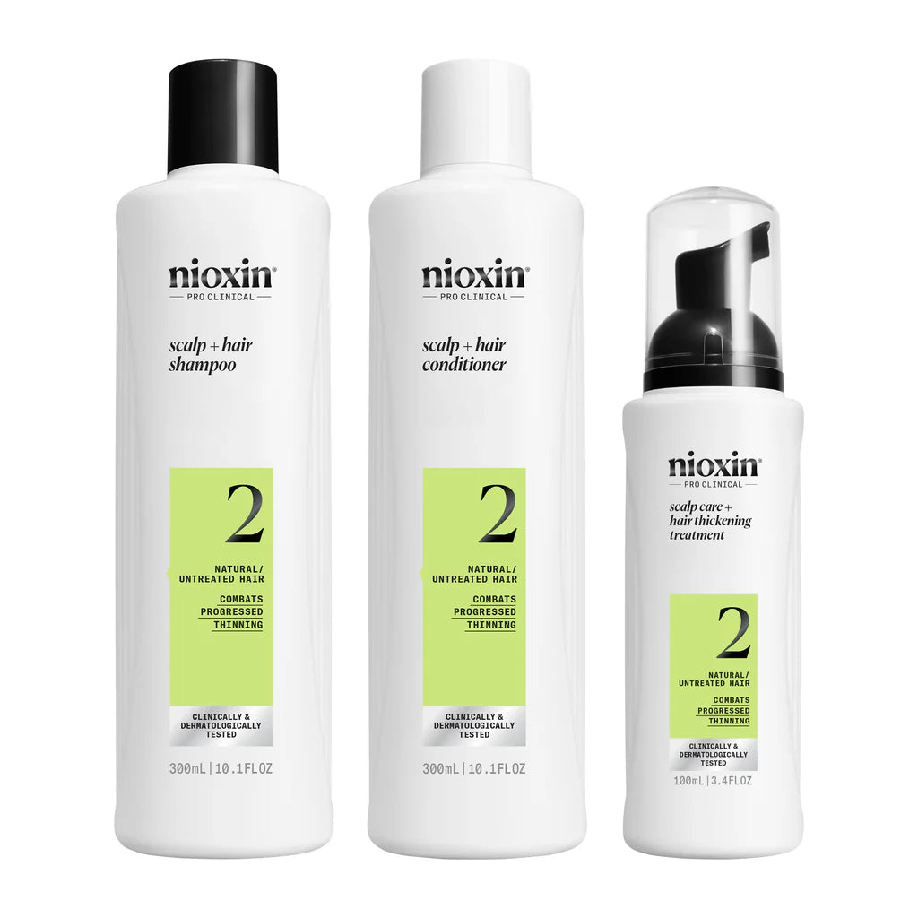 Nioxin Kit System 2 - Natural Hair, Progressed Thinning