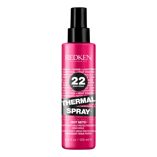 Redken Thermal Protection Spray hot pink spray
