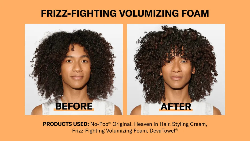 DevaCurl Frizz-Fighting Volumizing Foam 236ML \ 6OZ