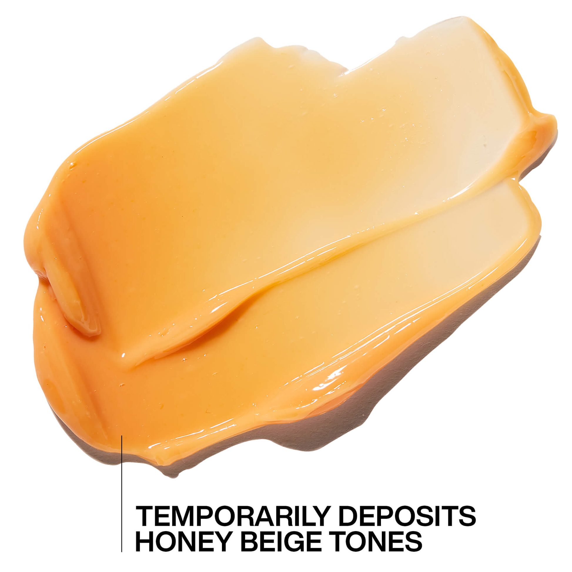 Honey beige color swatch on a white background