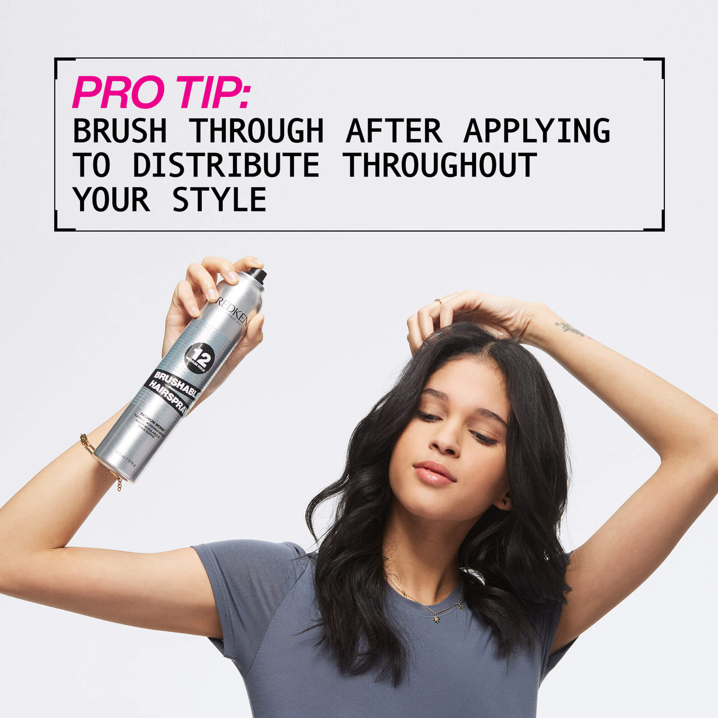 Redken Brushable 12 Hairspray Flexible Working Spray
