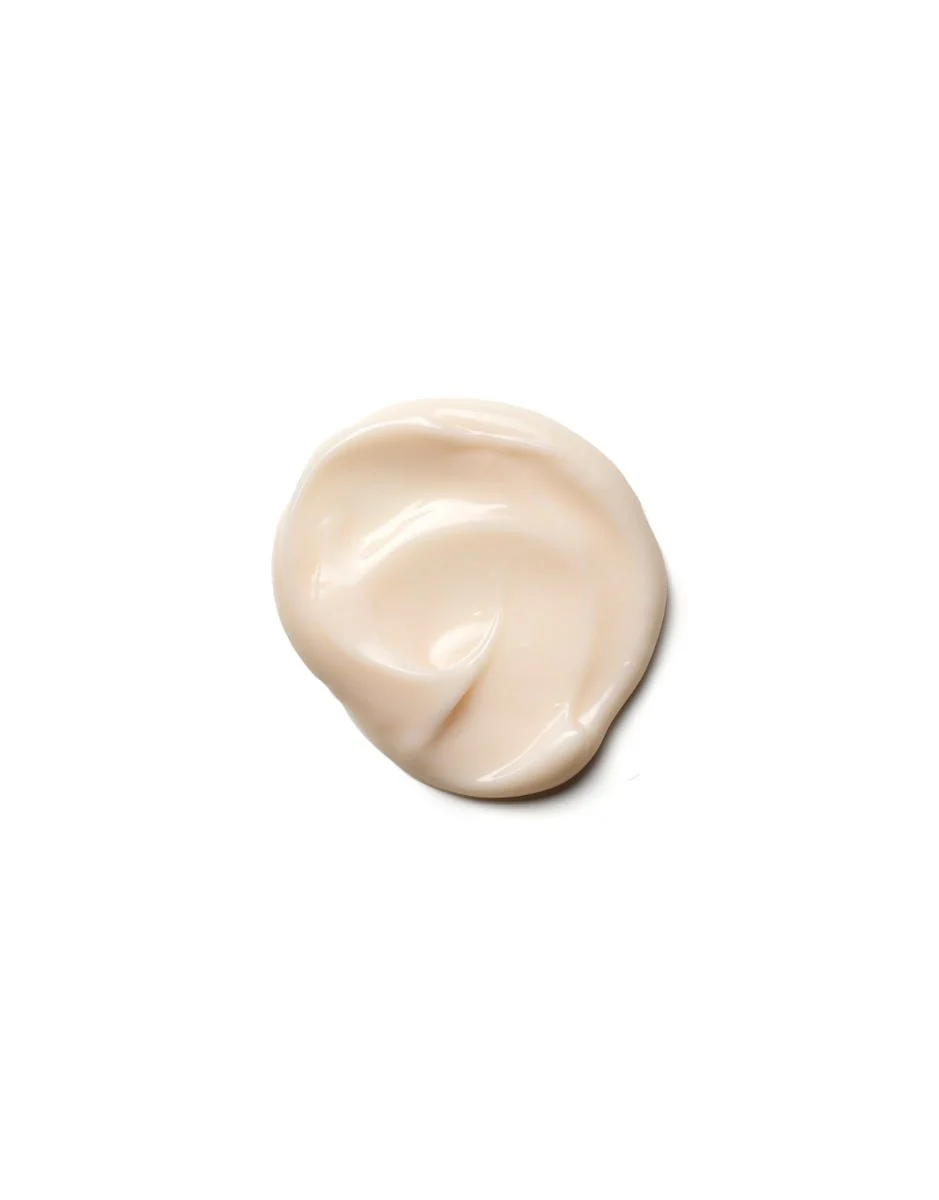 Beige cream swatch on a white background