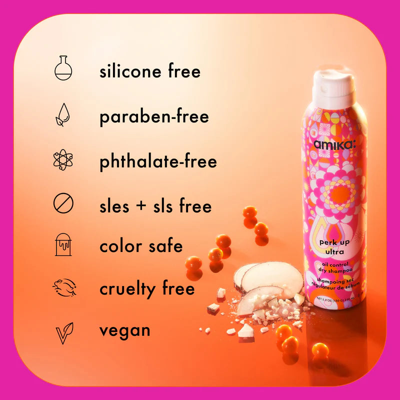 Amika Perk Up Ultra Oil Control Dry Shampoo 5.3 oz