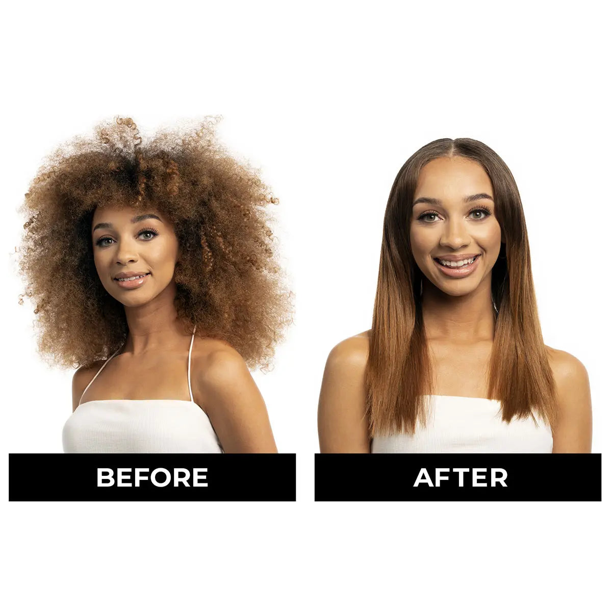 CHI G2 1" Flat Iron Before After