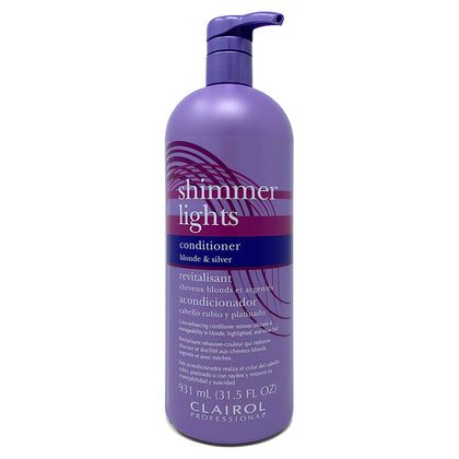 Clairol Shimmer Lights Conditioner, Blonde & Silver 931ml 31.5oz