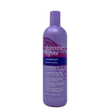Clairol Shimmer Lights Conditioner, Blonde & Silver 473ml 16oz