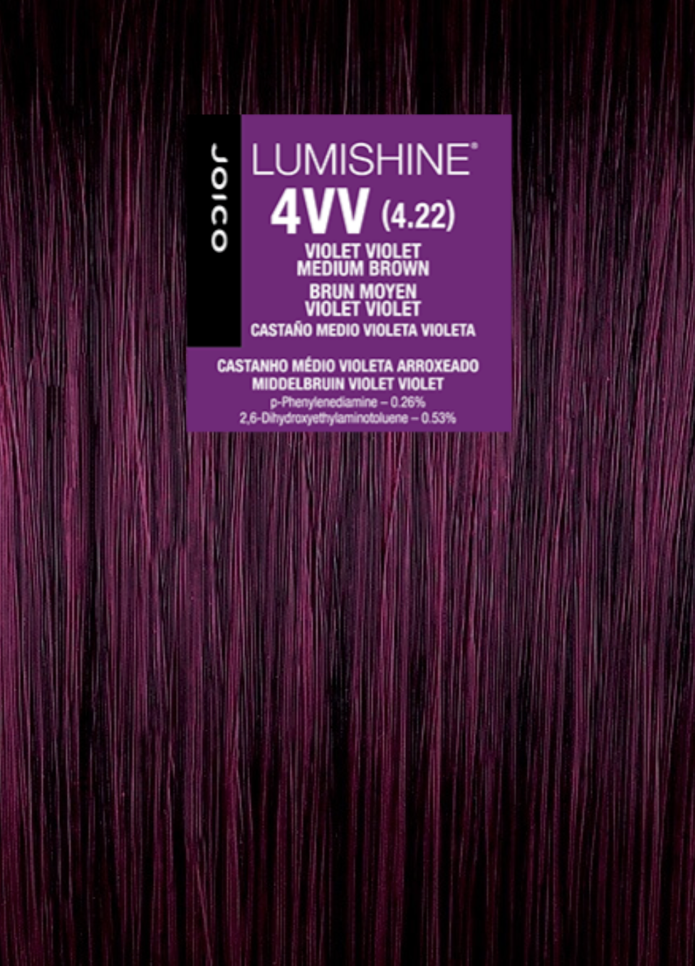Joico Lumishine 4VV Violet Violet Medium Brown