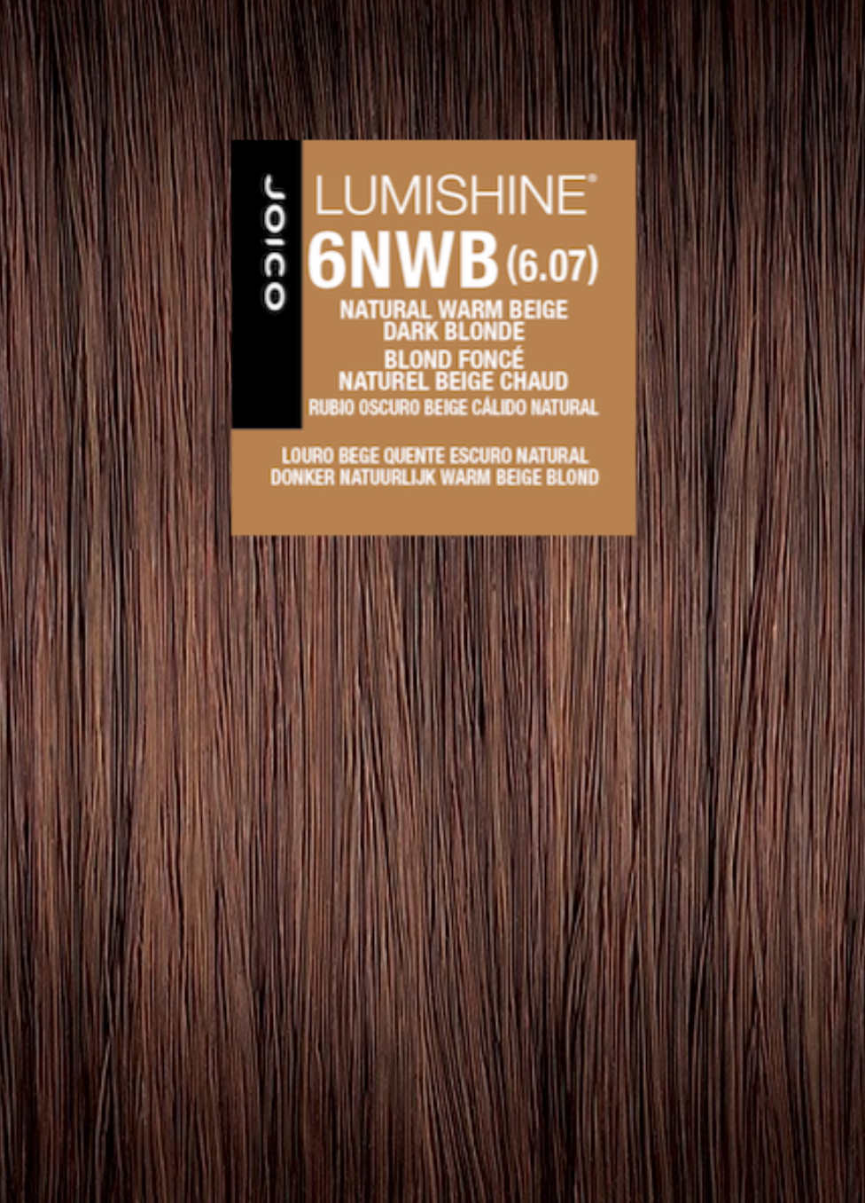 Joico Lumishine 6NW Natural Warm Beige Dark Blonde