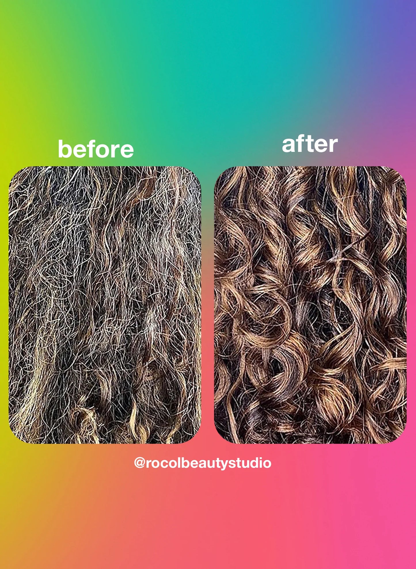 K18 Repair Mask Before & After