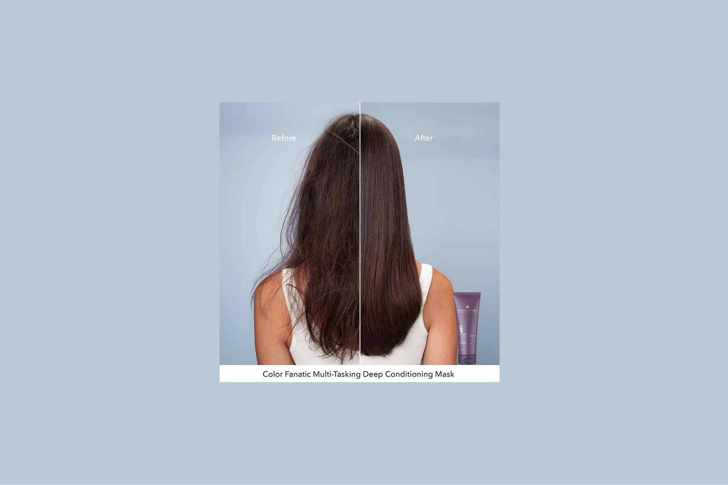 Pureology Color Fanatic Multi-Tasking Treatment Before After