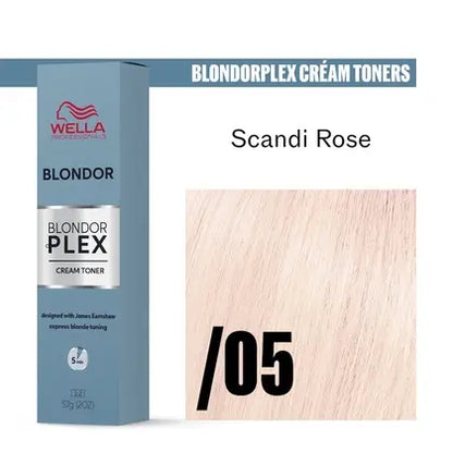 Wella BlondorPlex Permanent Cream Toner /05 Scandi Rose