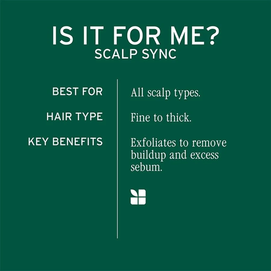 Biolage Scalp Sync Purifying Concentrate 200ml | Exfoliate & Removes Build Up