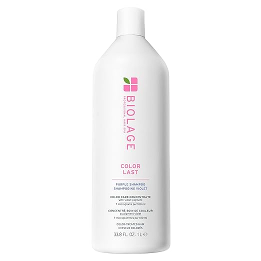 Biolage Color Last Purple Shampoo | Neutralize Warm & Brassy Tones