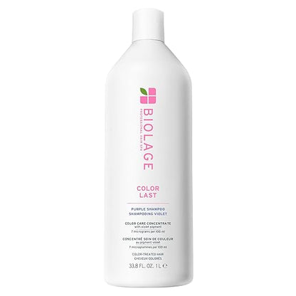 Biolage Color Last Purple Shampoo | Neutralize Warm & Brassy Tones