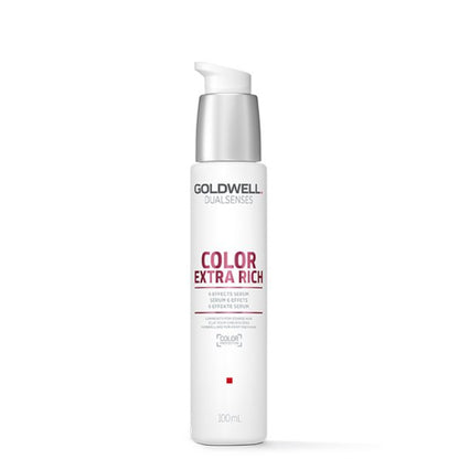 Goldwell Color Extra Rich e effects serum hair care product on a white background