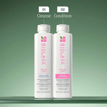 Biolage Color Last Purple Shampoo | Neutralize Warm & Brassy Tones