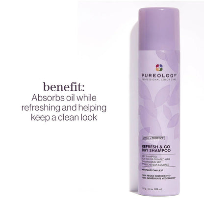 Pureology Style + Protect Refresh & Go Dry Shampoo 150G / 6OZ