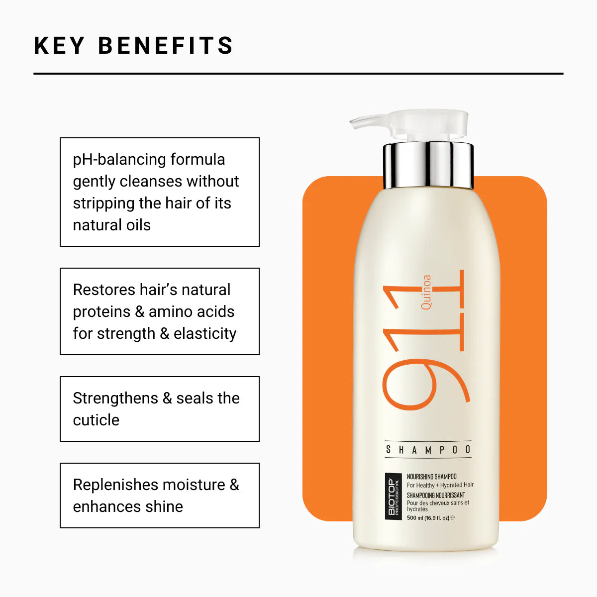 911 Quinoa Shampoo Benefits