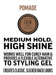 American Crew Pomade About
