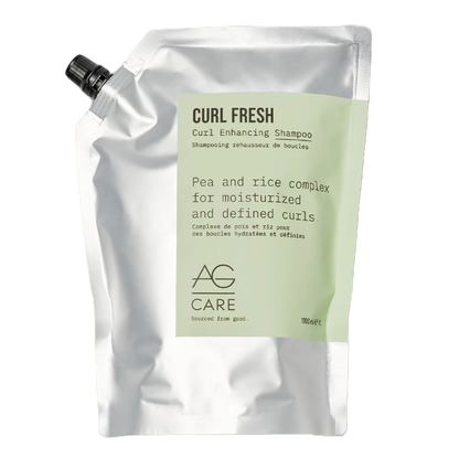 Curl Fresh AG Care shampoo pouch on a white background