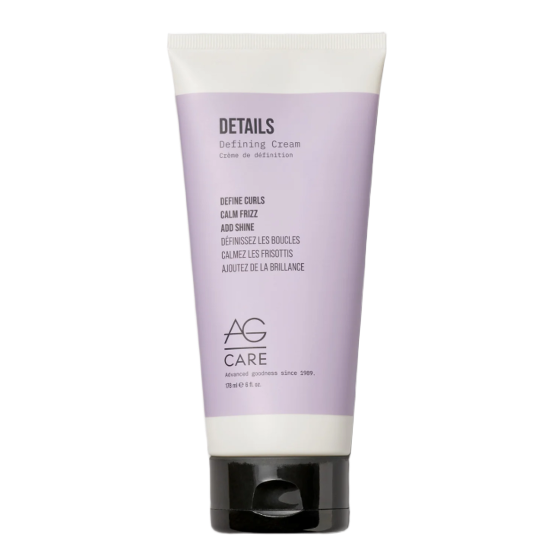 Tube of AG Care Details Defining Creme on a white background