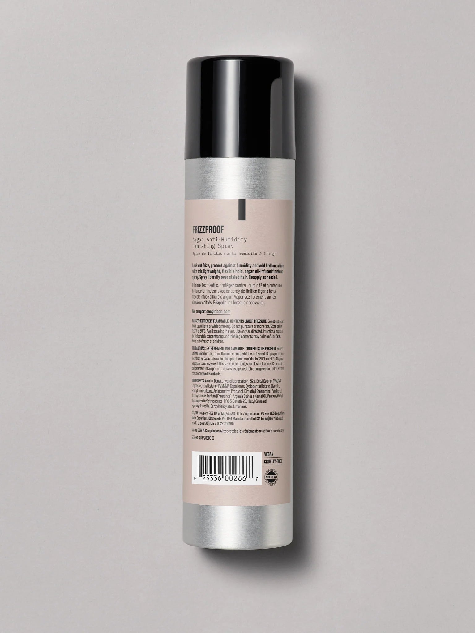 AG Frizzproof Argan Anti-Hunidity Finishing Spray