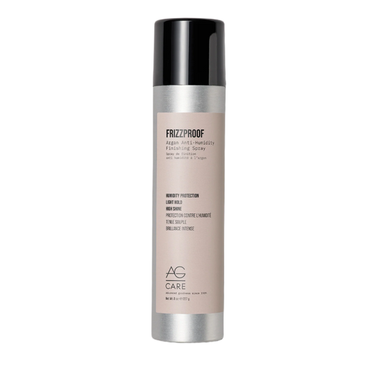 Hair care product bottle with 'AG Care' branding on a white background