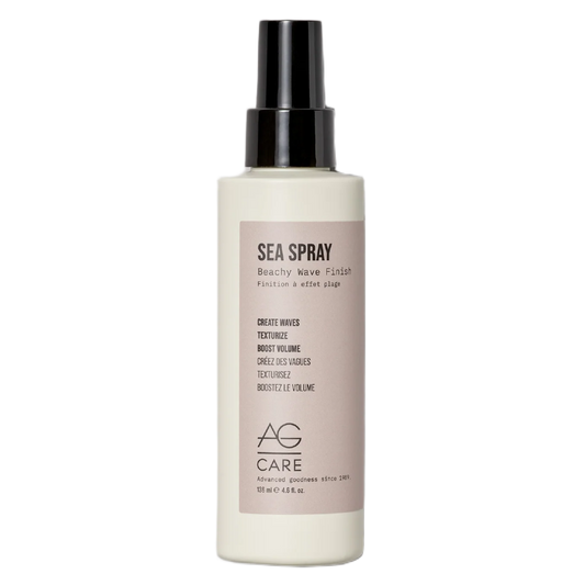 Hair spray bottle labeled 'AG Care' on a white background