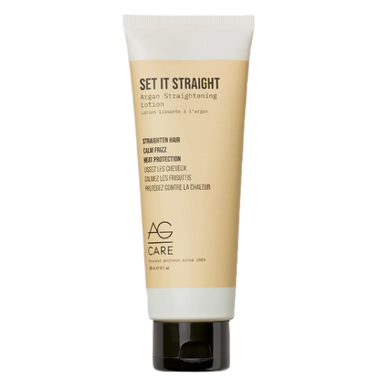 Tube of AG Care Set It Straight product on a white background