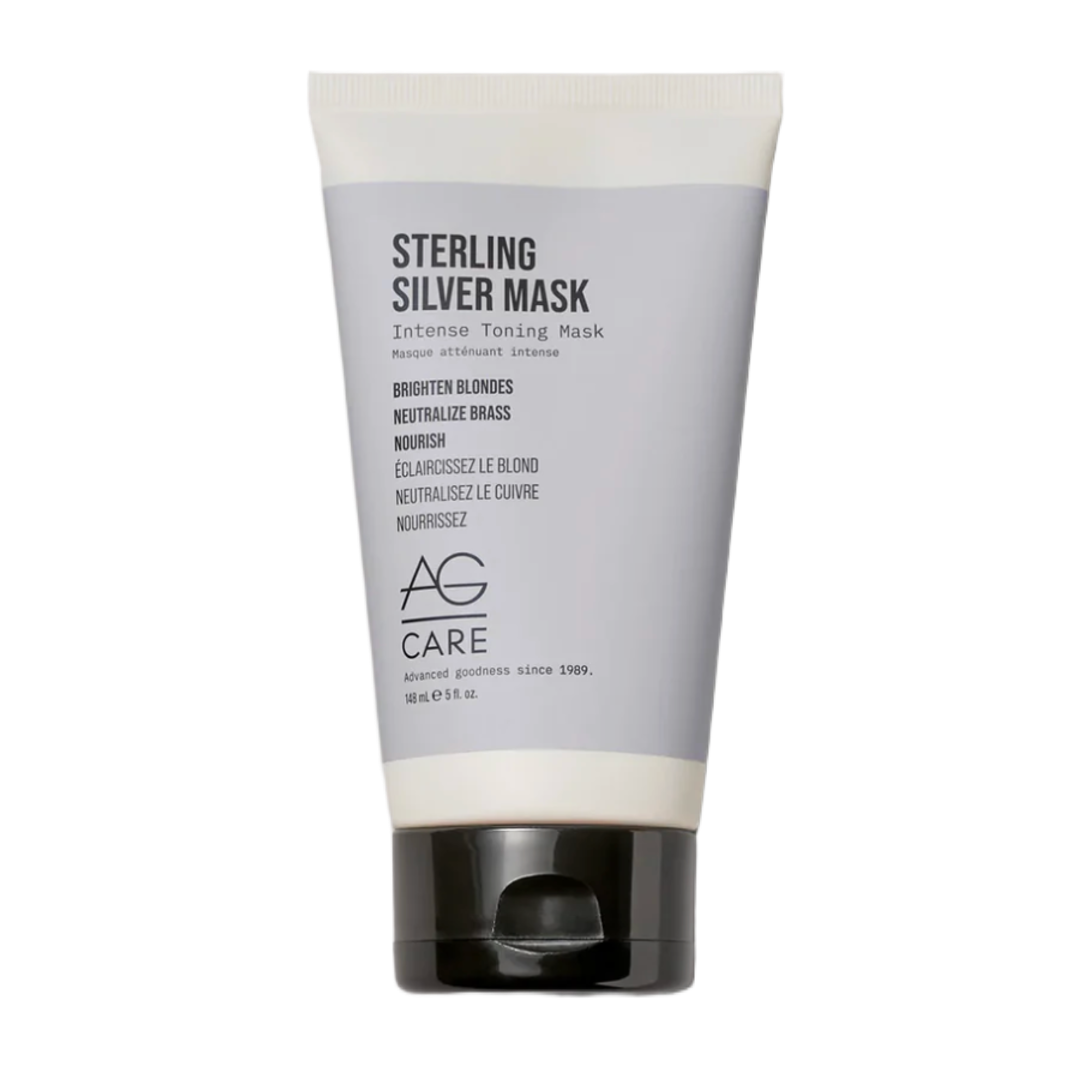 Tube of Sterling Silver Mask by AG Care on a white background