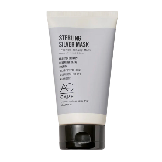 Tube of Sterling Silver Mask by AG Care on a white background